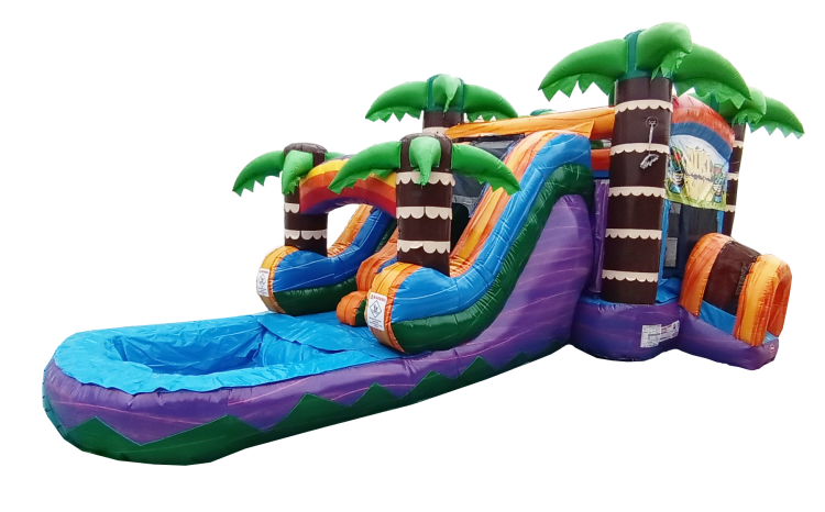 Paradise Palms Bounce & Slide