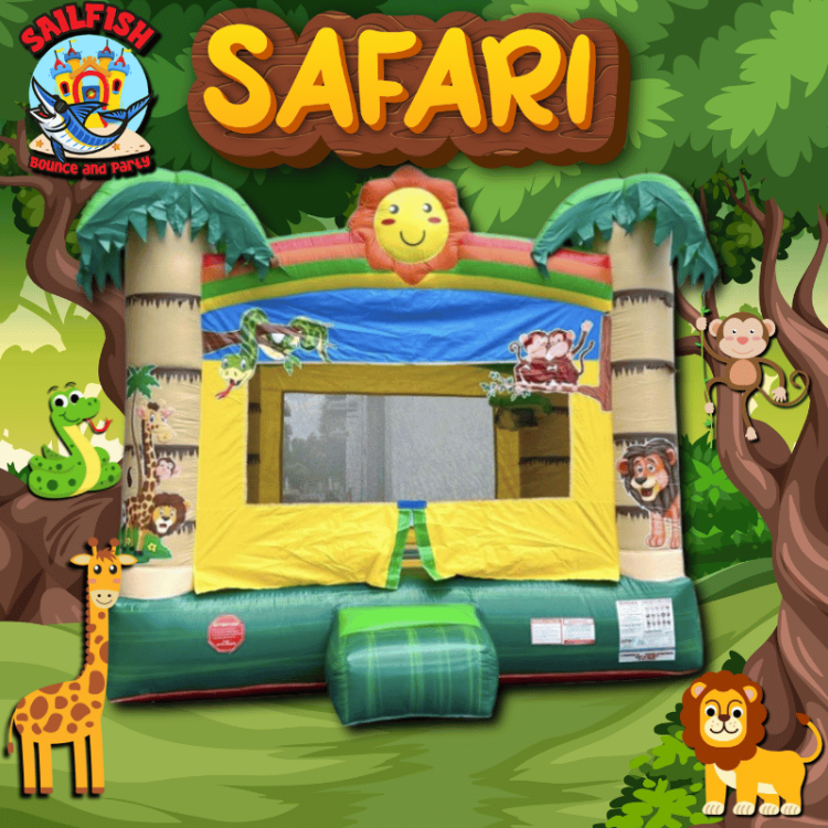 Safari Bounce House (dry only)