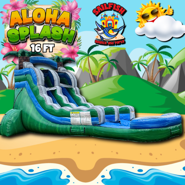 16ft Aloha Splash Deep Pool