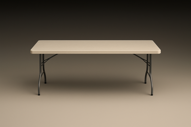 6ft  Banquet Table