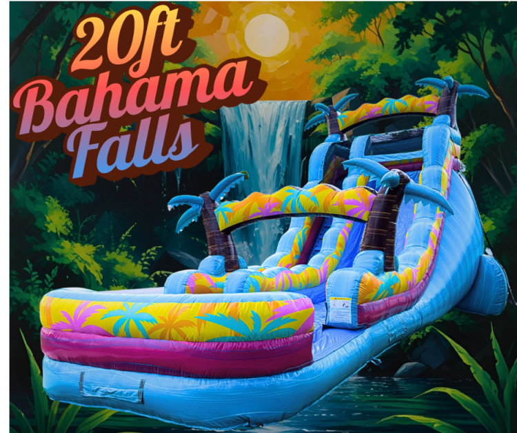 20ft Bahama Falls Wide Lane Deep Pool