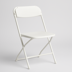 White Folding Chair
