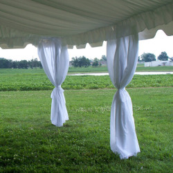 Tent Leg Drapes (set of 4)