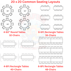 20' x 20' Frame Tent