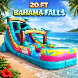 20ft Bahama Falls Wide Lane Deep Pool
