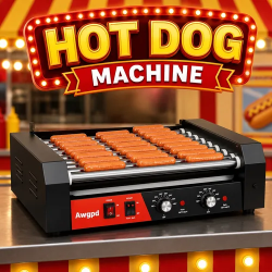 Hot Dog Roller Grill – 30 Hot Dog Capacity
